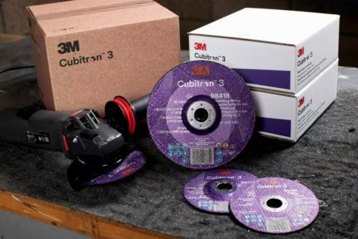 Descubre la versatilidad y rendimiento de los nuevos discos 3M™ Cubitron™ 3