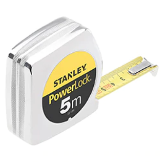 Flexómetro Powerlock Stanley 0-33-195 5mX25mm