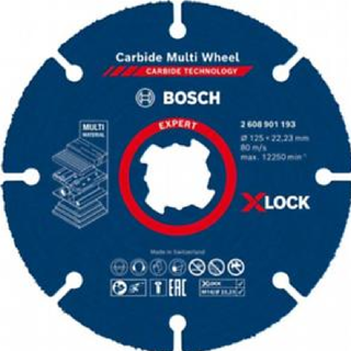 Disco Corte Carbide Multi Wheel X-LOCK EXPERT Bosch Ø 125