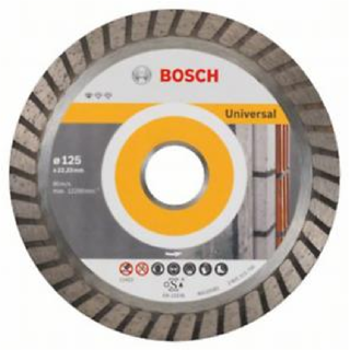 Disco Corte Diamante Standart Bosch Ø 125 Universal Turbo 