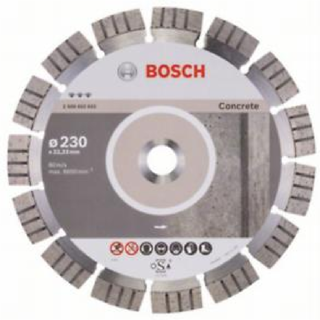 Disco Corte Diamante Bosch Ø 230 BF Concrete