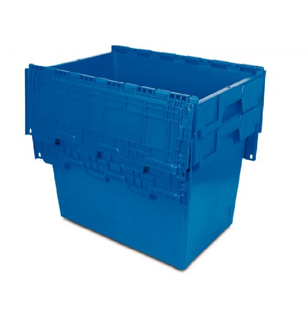 Eurocaja Plástico Apilable Azul Tayg 6434-T