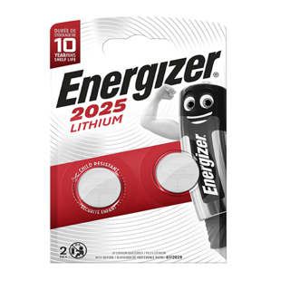 Pila Botón Litio Energizer CR2025