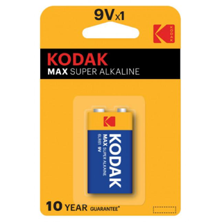Pila Alcalina Kodak Max 9V 6LR61
