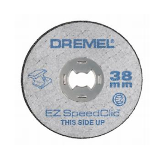 5 Discos Corte Ø 38 Speedclic Dremel SC456