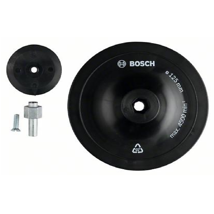 Soporte Discos Lija Goma con Espiga 8mm Bosch Ø 125