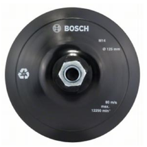 Soporte Discos Lija Goma Velcro Bosch Ø 125