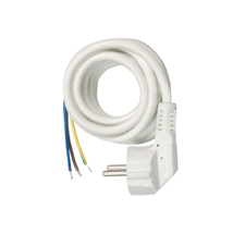 Cable H05VV-F 3G1mm² 2m Blanco Simón para Base Múltiple Multifix