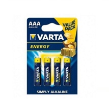 Pila Alcalina Varta Energy LR03 AAA 4uds.