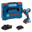 Kit Bosch Atornillador Impacto 1/4" GDR 18V-160 + 2x2.0Ah + Cargador + L-BOXX 136