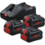 Power Set Bosch 3 Baterías ProCORE 18V 8.0 Ah + Cargador GAL 18V-160